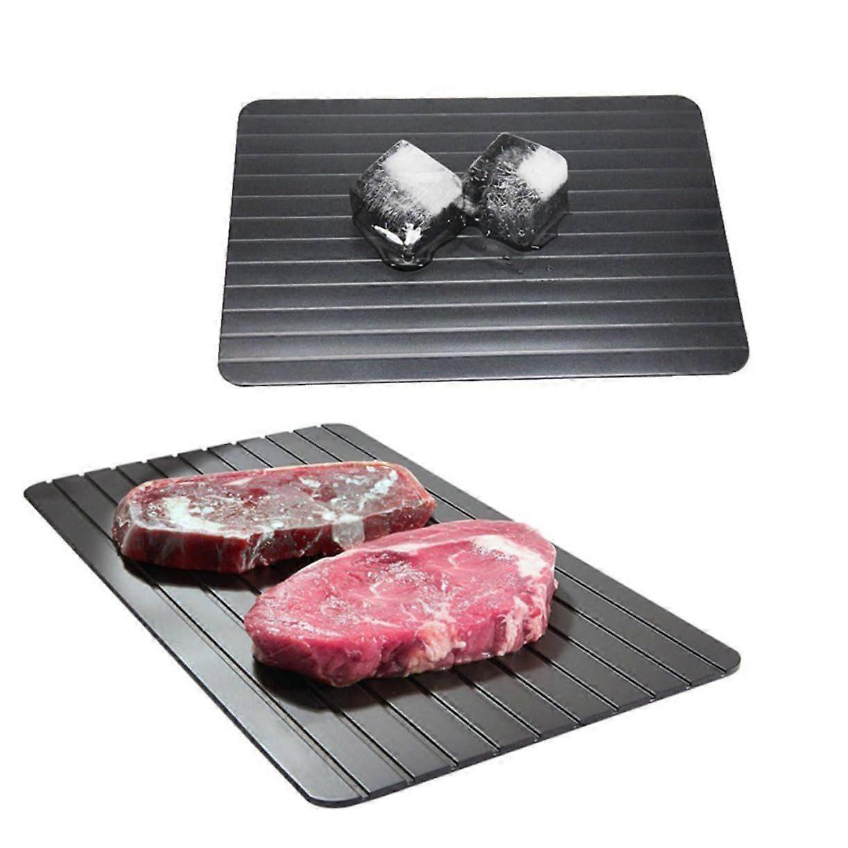 Quick Defrosting Plate Made of Practical Defrosting Board for Meat, Fruit and Food, Efficient Kitchen Device for Quick Defrosting