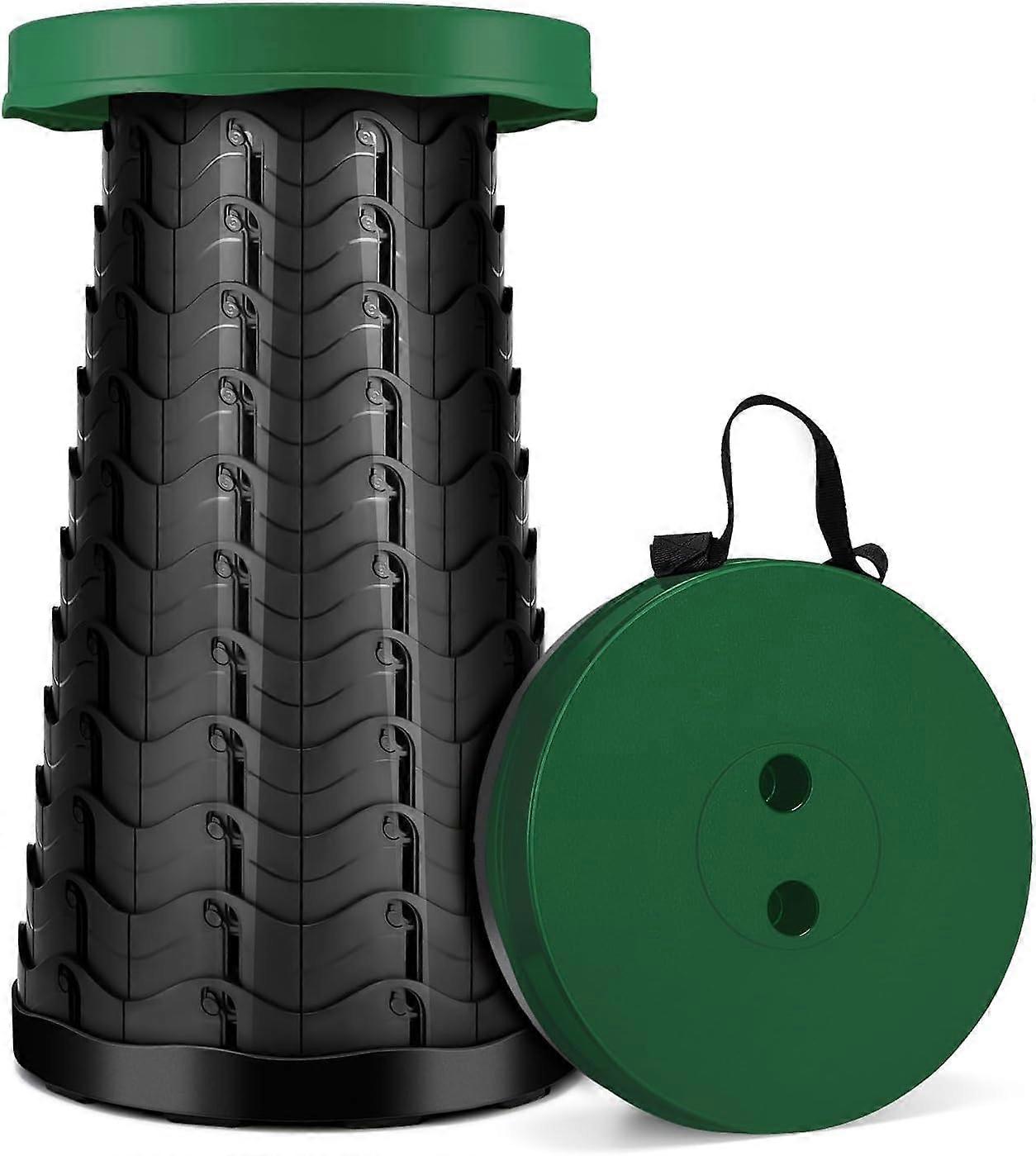 Bärbar hopfällbar pall för utomhuscamping - maximal belastning 396 lbs, liten hopfällbar stol för vandring, fiske, resor