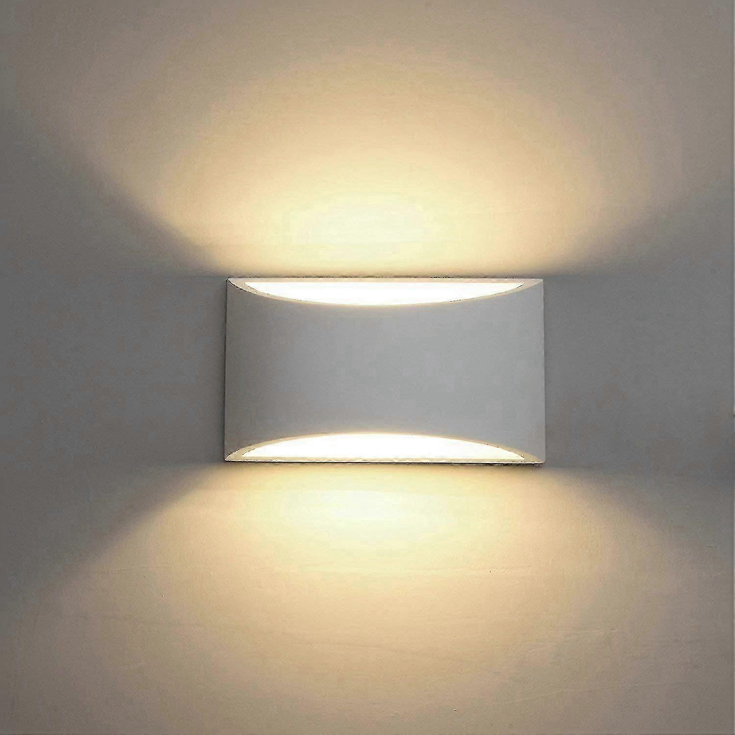 Modern LED Wall Sconce - Double Up/Down Light for Indoor & Outdoor Use