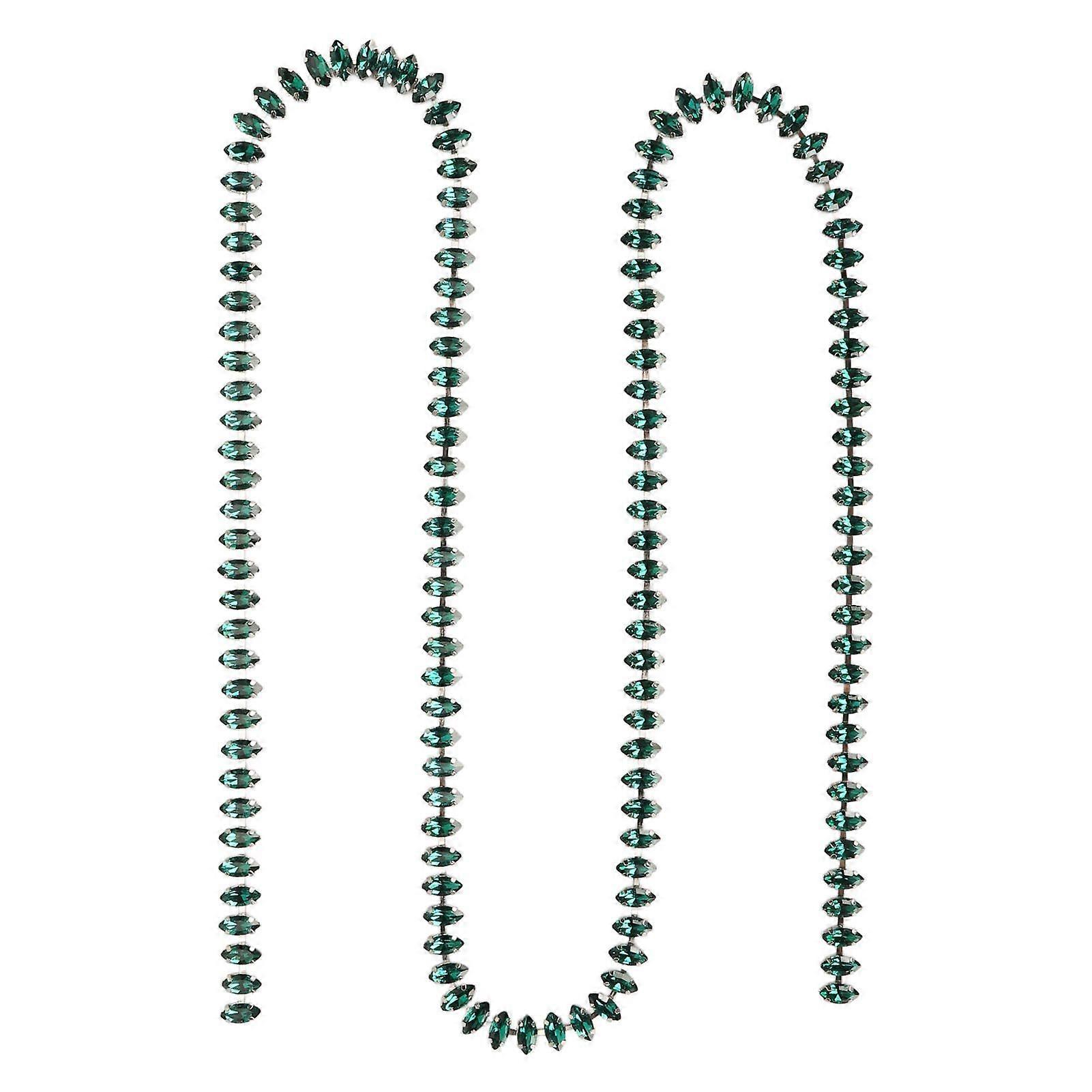 2025 Latest Model  Rhinestone Claw Chain 1 Yard Long Sparkling Elegant Multi