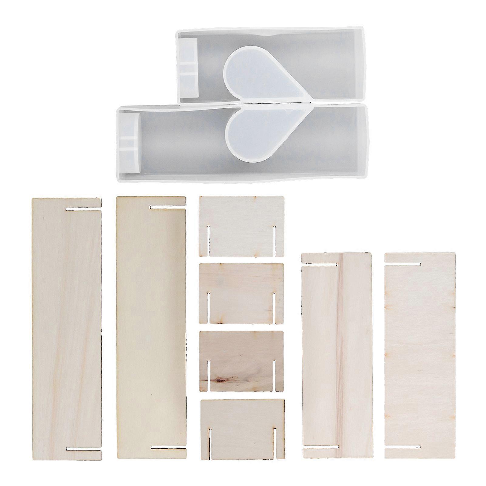 2025 Latest Model  Silicone Mold Unique Heart Shaped Design Exquisite Durable