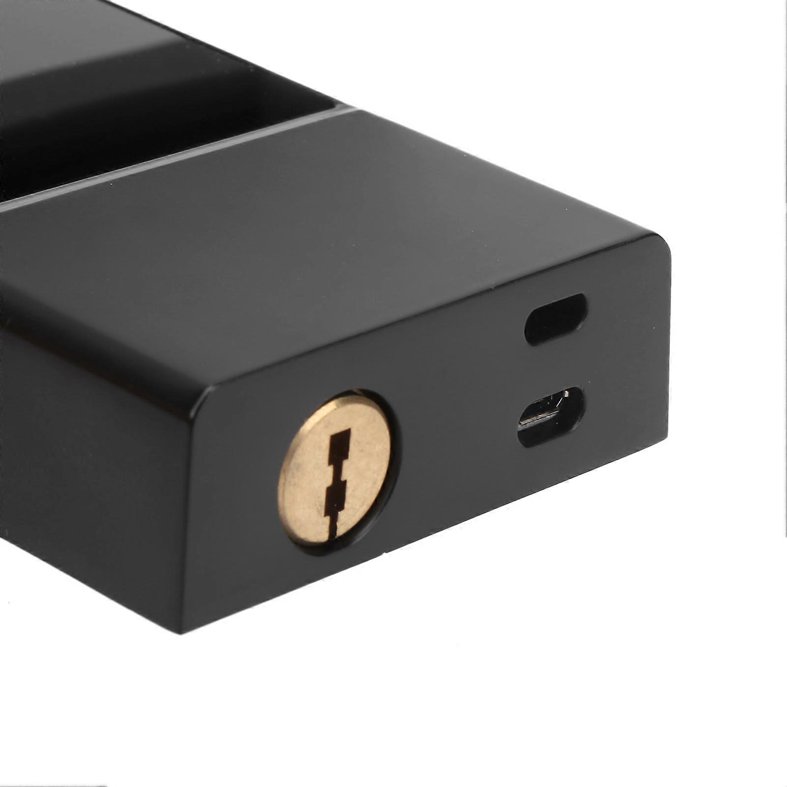 Smart Door Lock Fingerprint Password IC Card Unlocking AntiTheft Security Equipment