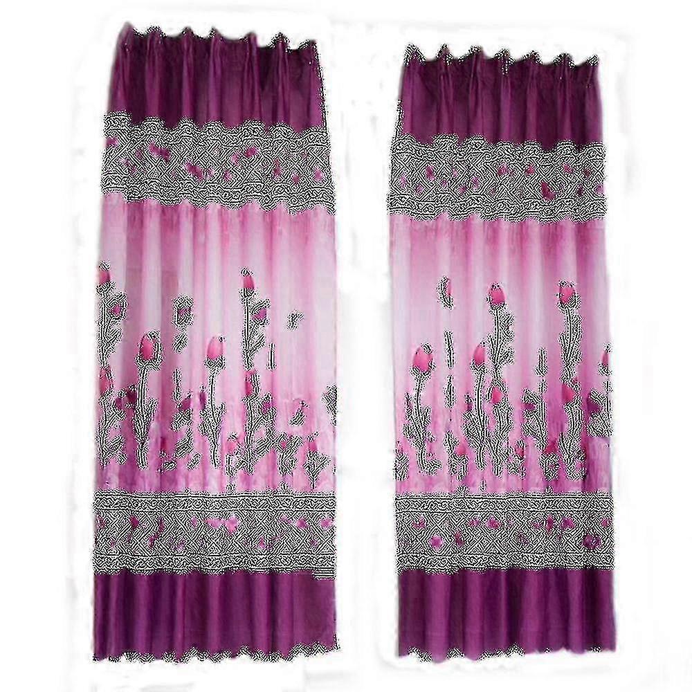 1 Pc Tulle Door Panel Sheer F Vas