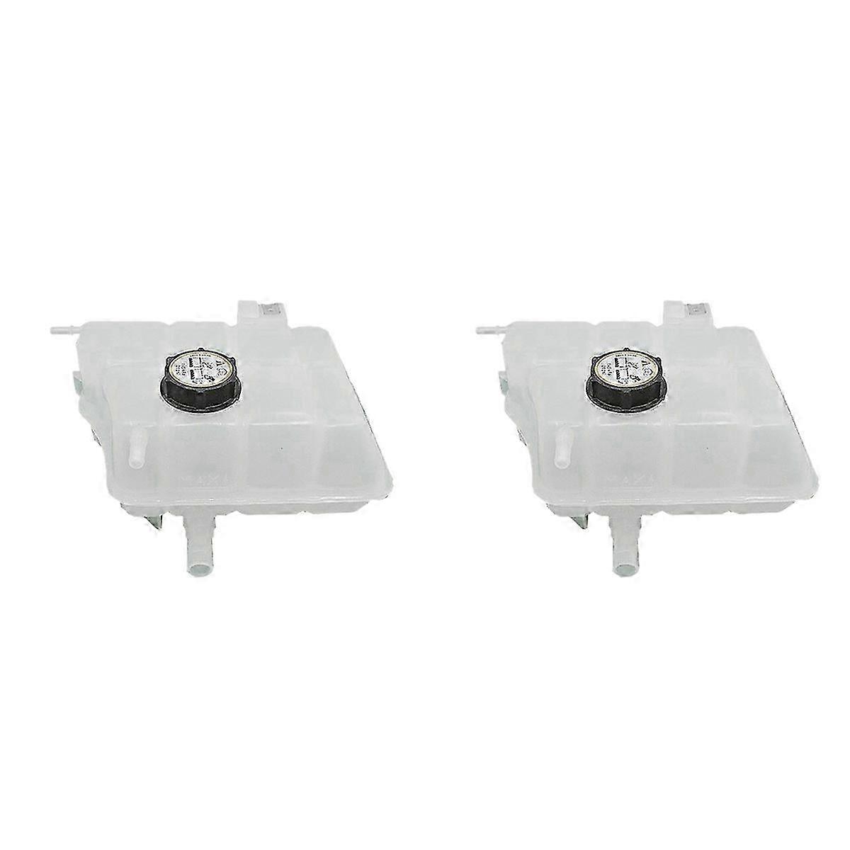 Car Radiator Coolant Expansion Tank With Cap Replacement For