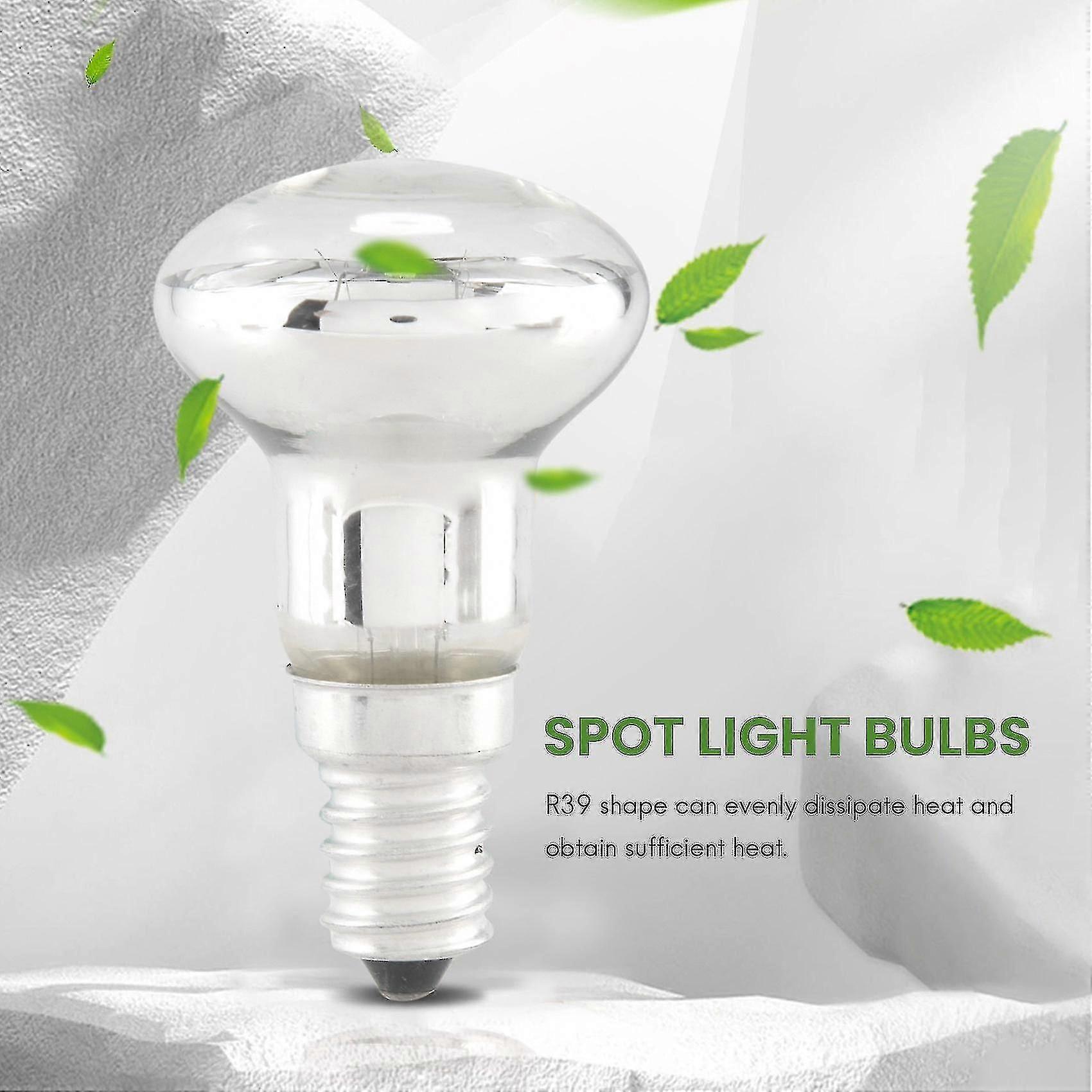 Replacement Lava Lamp E14 R39 30w Screw In Light Bulb Clear Reflector Spot Light Lava Incandescent
