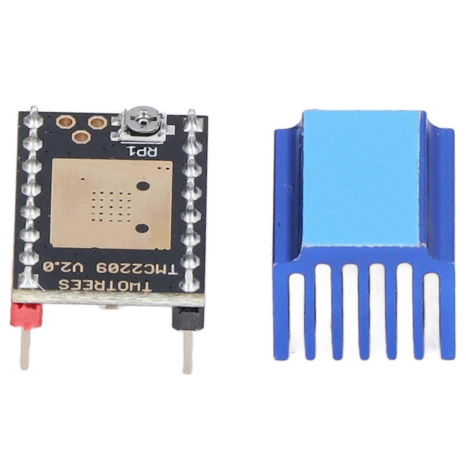 Step Motor Driver UART Mode Ultra Quiet Module with Heat Sink TMC2209 for 3D Printer