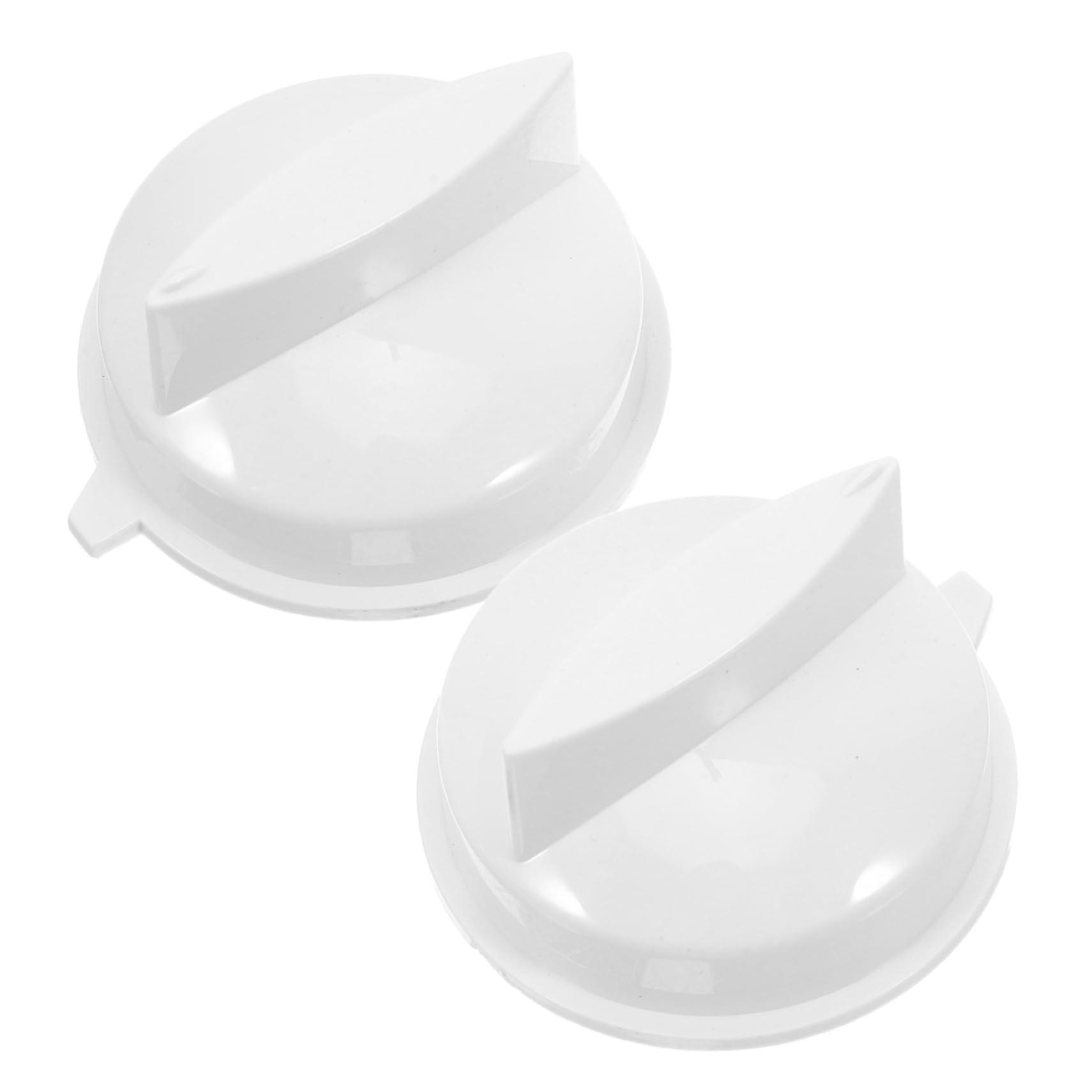 Pack of 2 Microwave Replacement DShaped Plastic Rotary Knobs for Cookers – Easy Installation and Precise Control for Various Kitchen Appliances