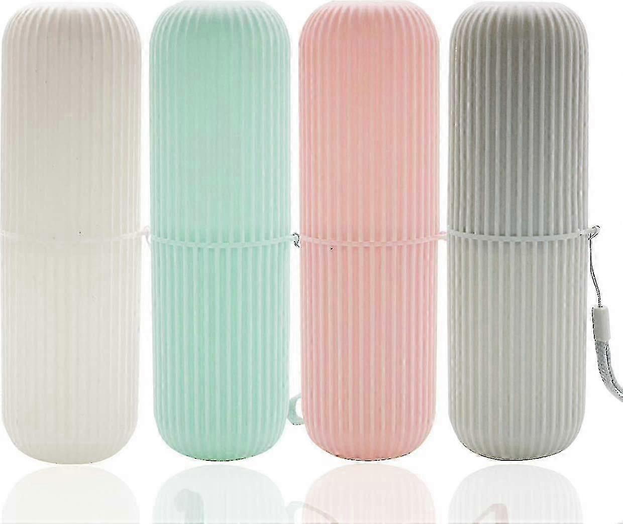 Compact Travel Toothbrush Case with Secure Lid for Hygiene on the Go