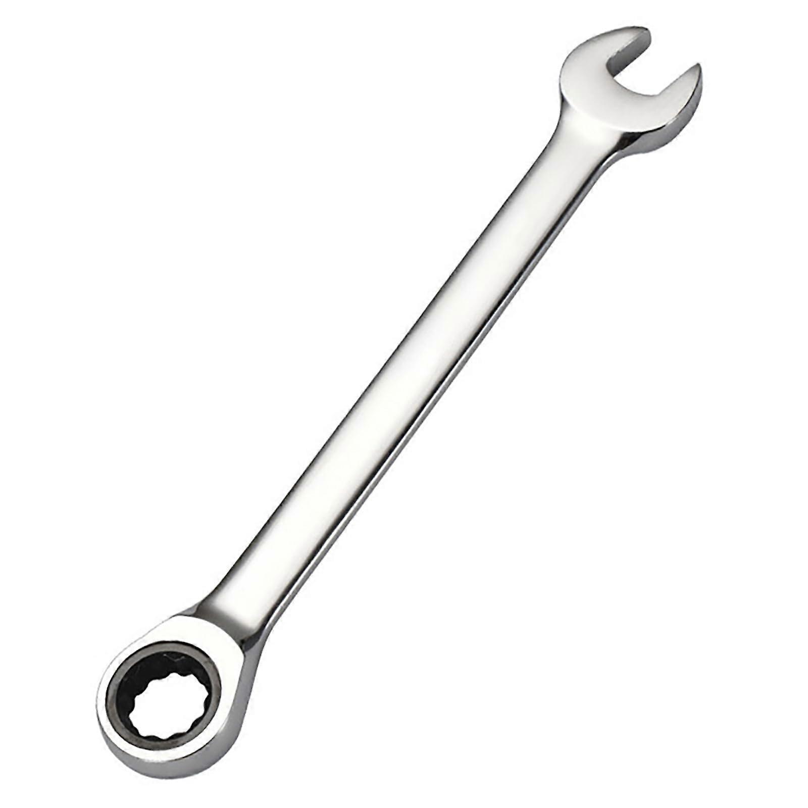 Combination Spanner, 10/13/17 mm, Ratchet Wrench, Double Flat Head, Metric Gear, Open End and Ring Spanner, Tool (13mm)