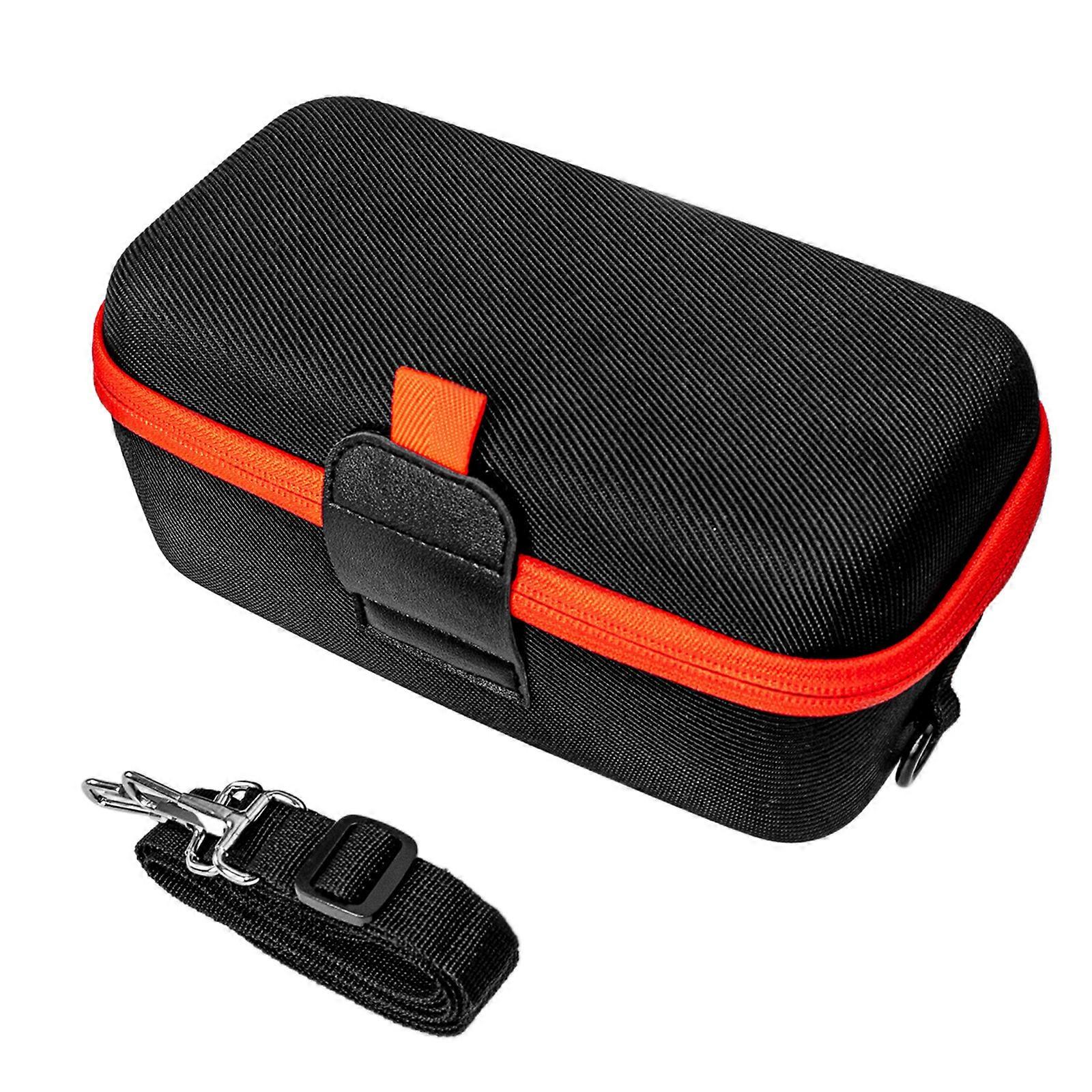 Travel Protective Organizers for R100/R50/T7/R5 Camera, AntiScratch Hard Case with 4 Dividers and Shoulder Straps Multicolor