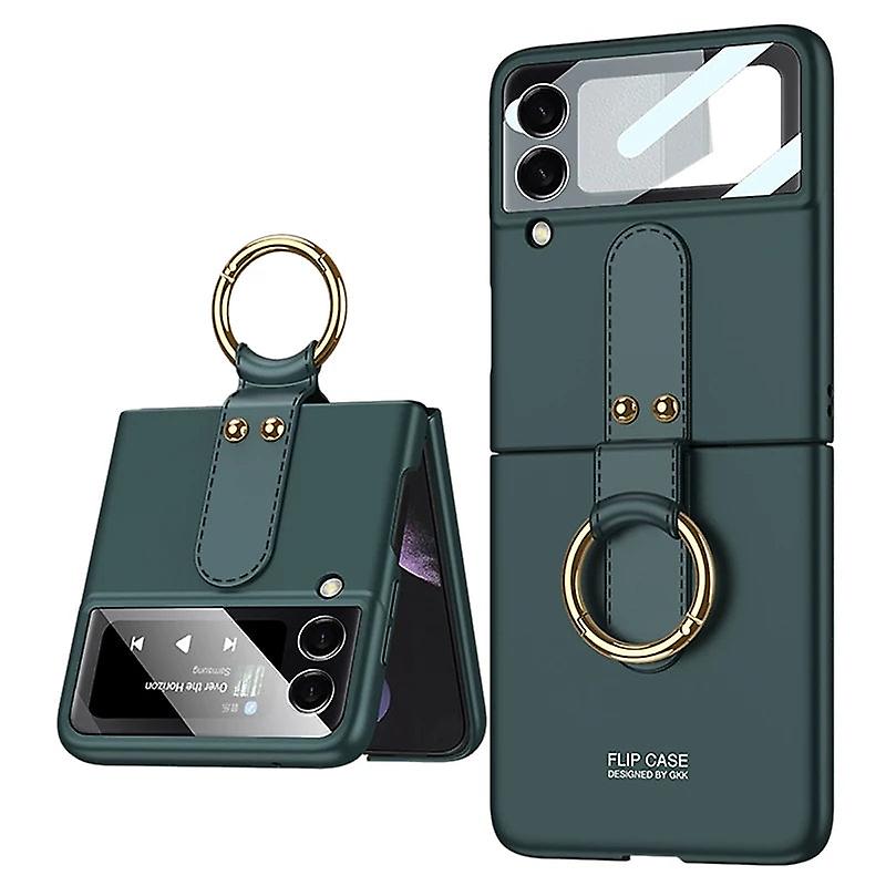 Phone Case Suitable For Samsung Galaxy Z Flip 3 With Ring Shockproof