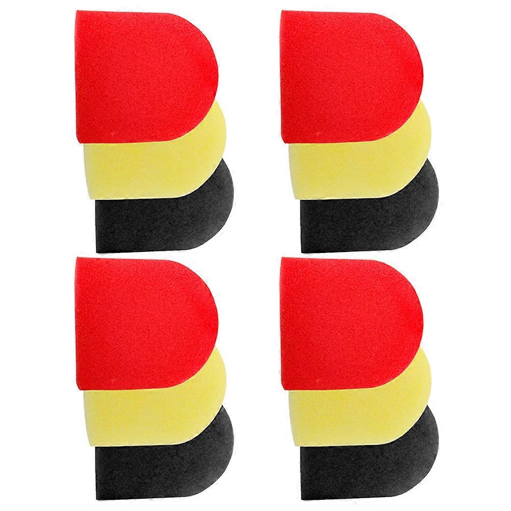12Pcs Microphone Covers Sponge Protective Caps for Handheld Mics Suitable for Indoor and Outdoor