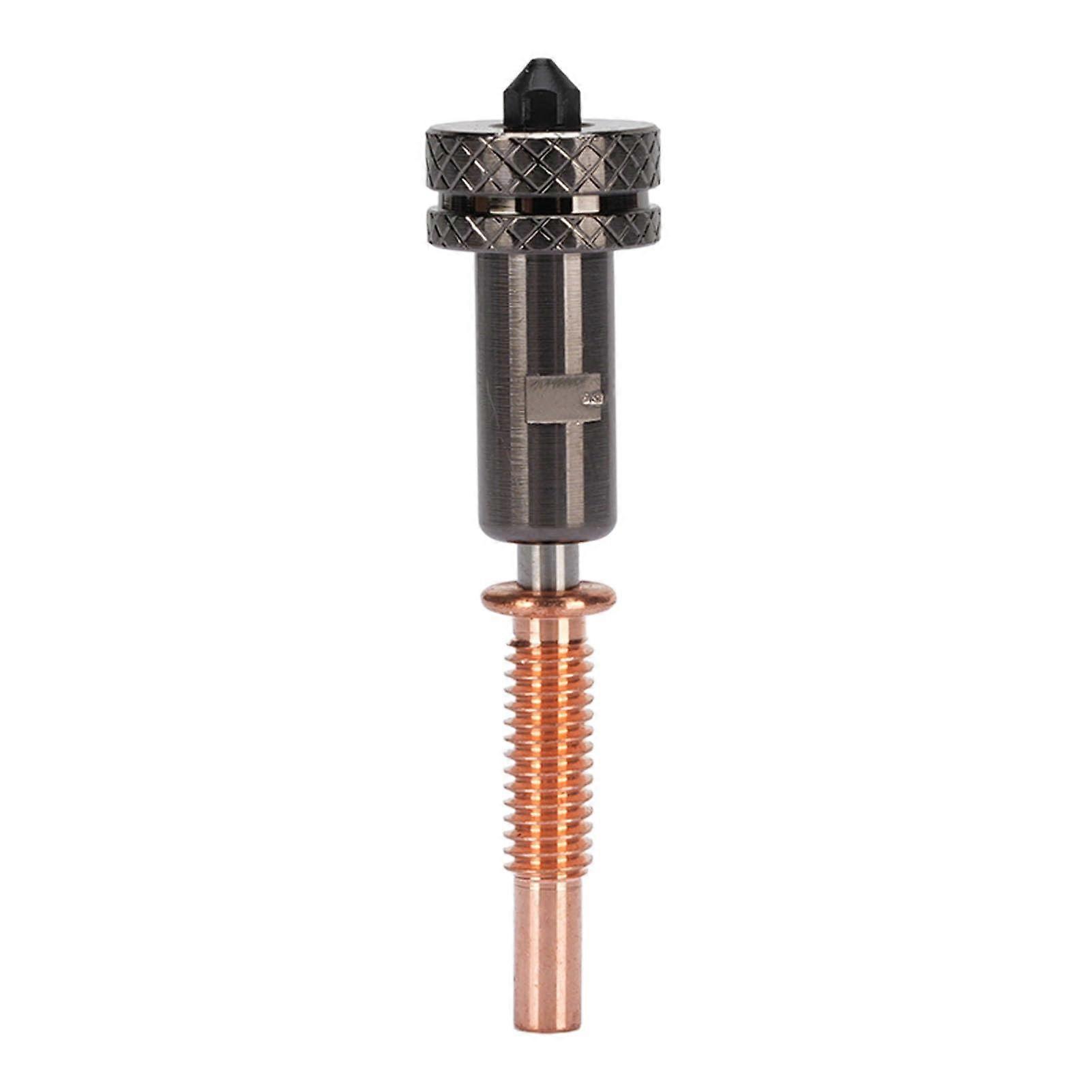 0.4mm Extruder Nozzle, Hardened Steel 0.4mm Nozzle, Efficient Heat Transfer, Seamless Filament Flow, No Leakage, 3D Printer Nozzles for