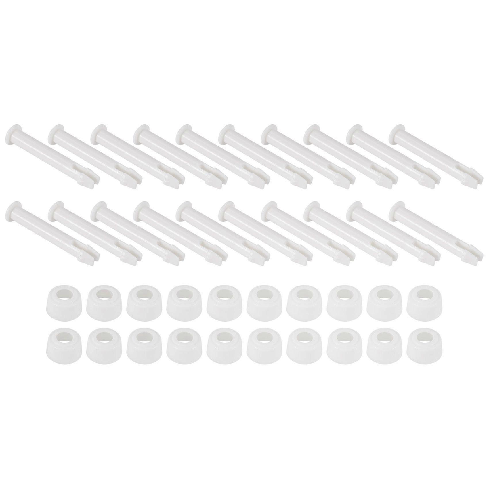 20Pcs ABS Pool Joint Pins,6cm/2.36in Cap Set Seals for Swimming