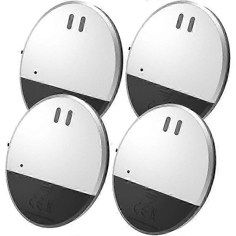 4 pcs Glass Break Detector with 130db Siren Door Opening Detector Home Window Anti-Opening Alarm System for Your Home, Office, Garage, Dorm Room, or e
