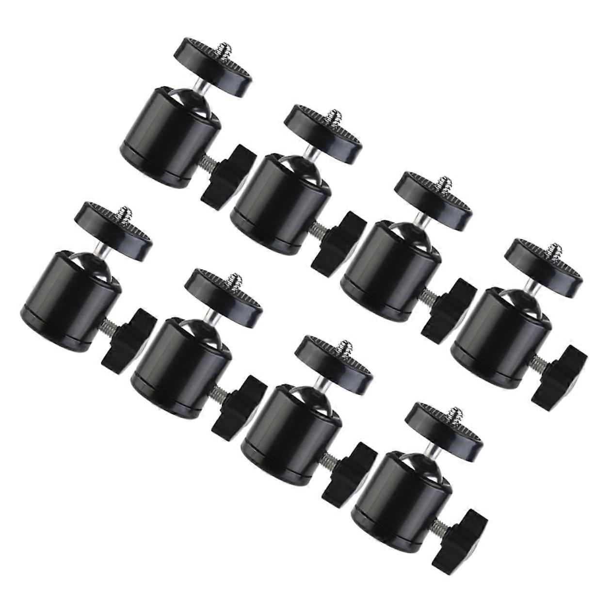 Pack of 8 Camera Ball Head Screw Tripod Mount Adapter for Camera Tripods