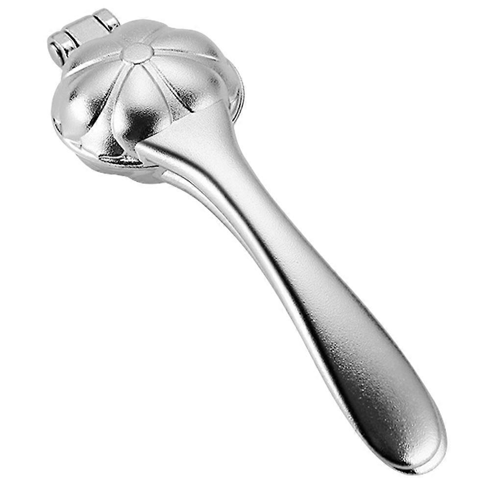 Silver Zinc Alloy Chestnut Opener Kitchen Tool for Home Use Manual Nut Cracker 9.5 Inches