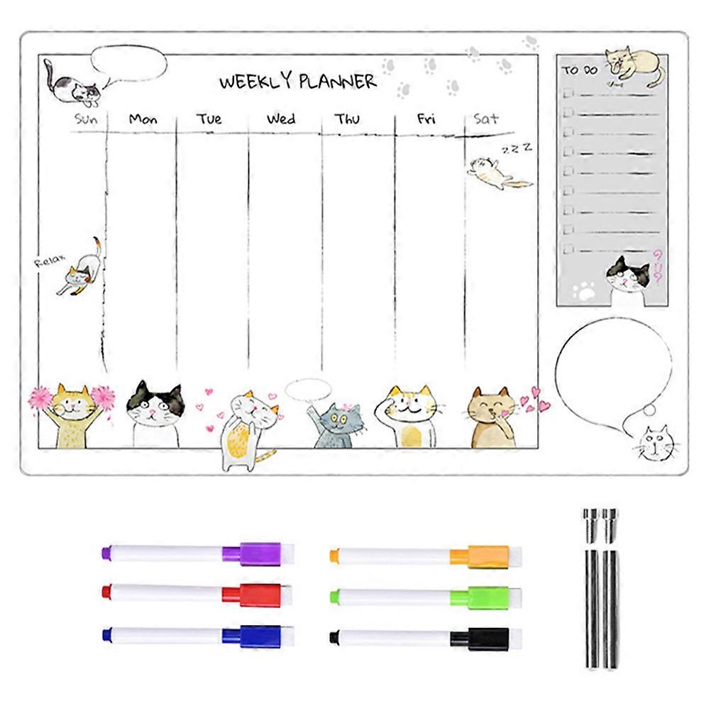 Notice Boards for Home Creative Message Board Office Supplies Rectangular Simple and Generous Look 11.79x7.86in Note-Taking 1 Set