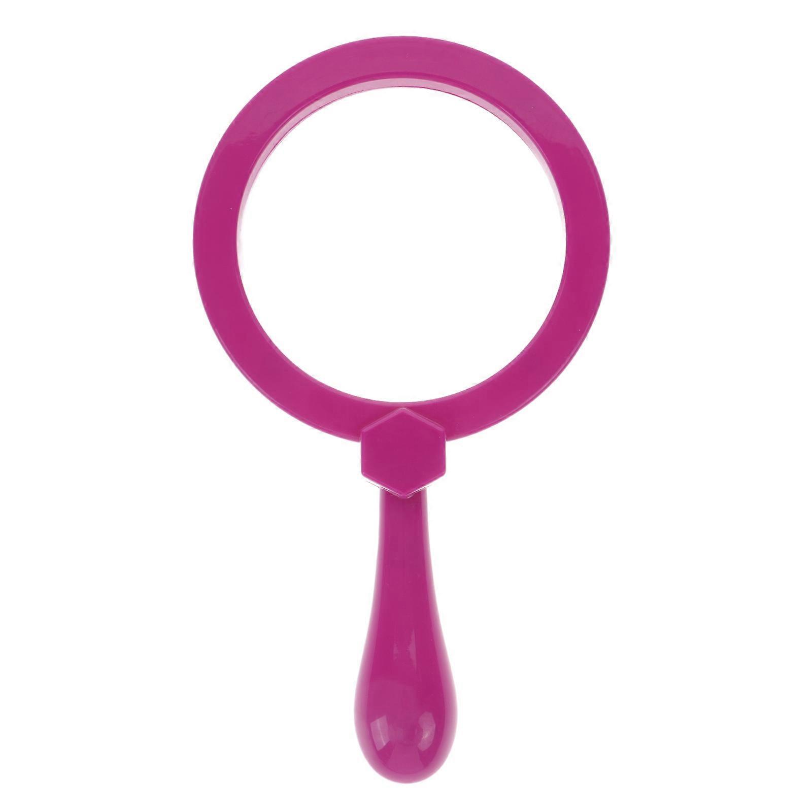 Portable Magnifying Glass for Kids Playing Encourages Observation Skills Made of Plastic and Glass