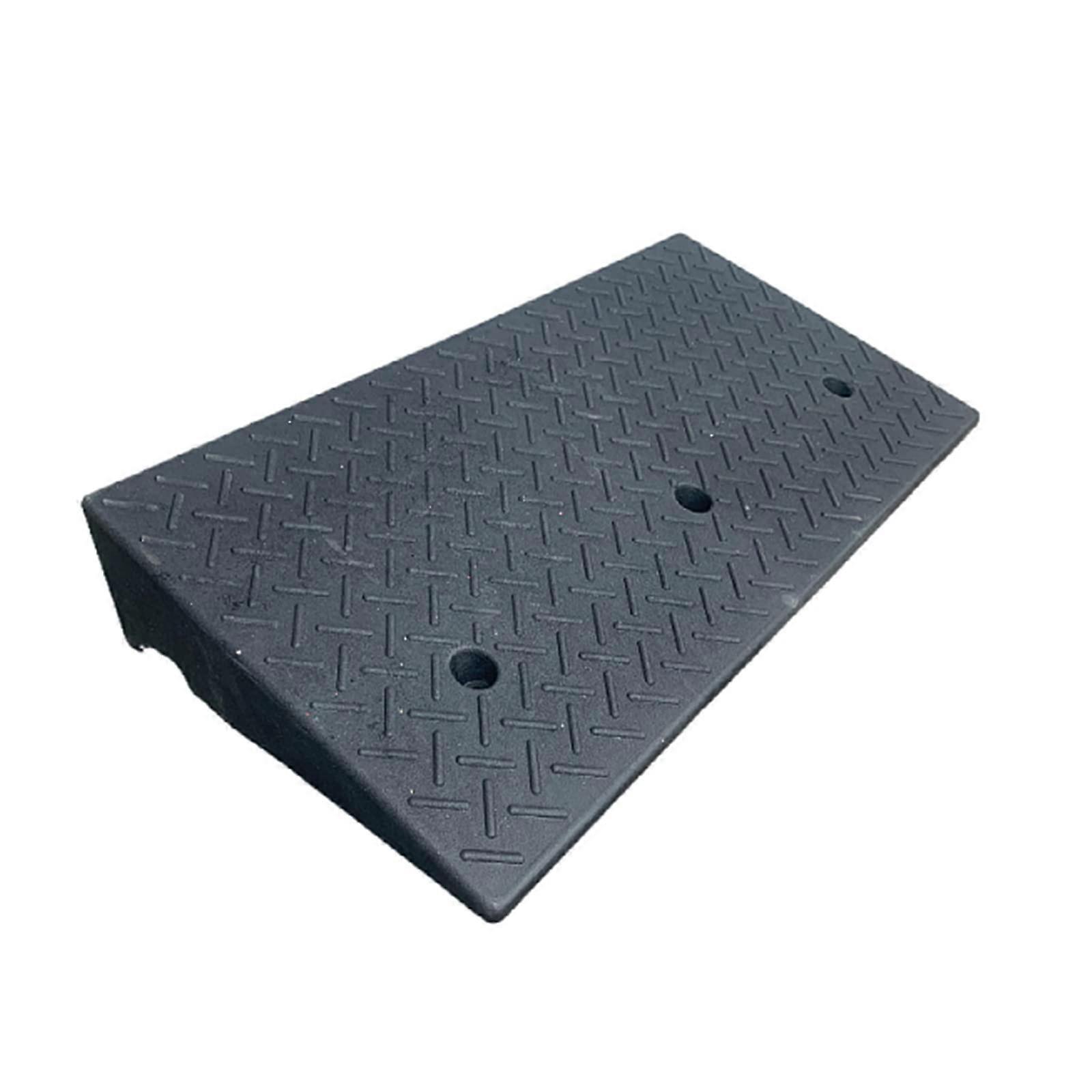 Kerb Ramp Made Of Rubber Fibres Portable Wheelchair Ramp Non-Slip 100x30x9cm Driveway Dock Sidewalk Car Scooter Bike