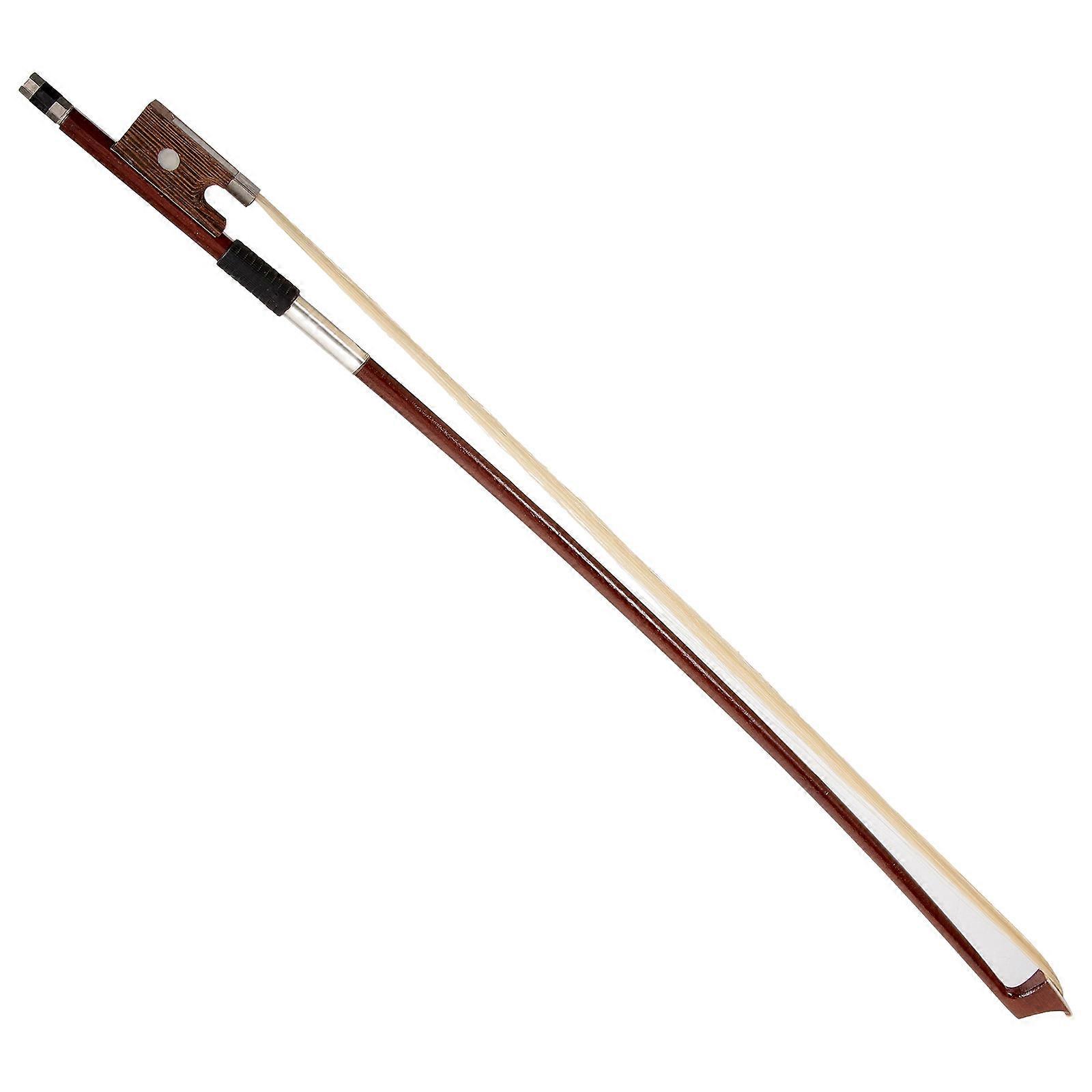 Fiddle Bow Violin Bow Hair Straight Shape For Beginners Students Professional Players 1Set