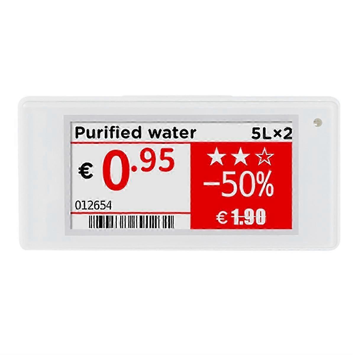 2.13 بوصة 3 لون ESL الرقمية E الحبر Epaper سعر علامة ESL ملصق الرف الإلكتروني للمتاجر