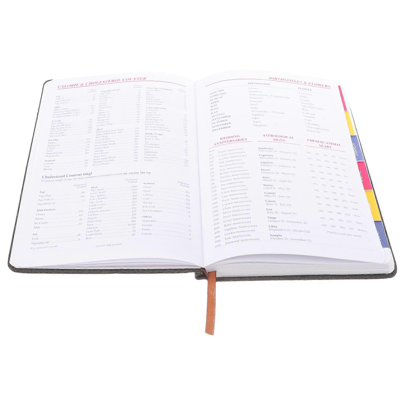 Efficiency Appointment Book Schedule Planner Rectangular Office Planning Simple and Elegant 1Pcs