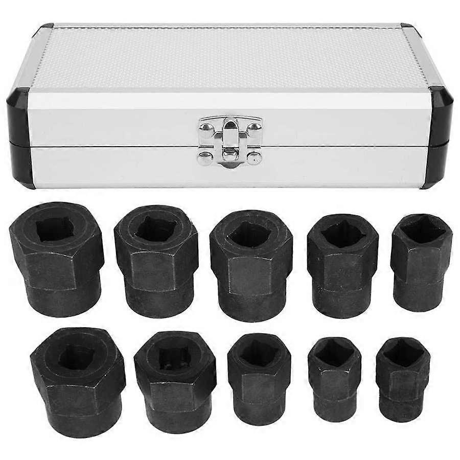 10Pcs #1-#10 损坏的螺母螺栓拆卸器损坏的螺母螺栓提取器