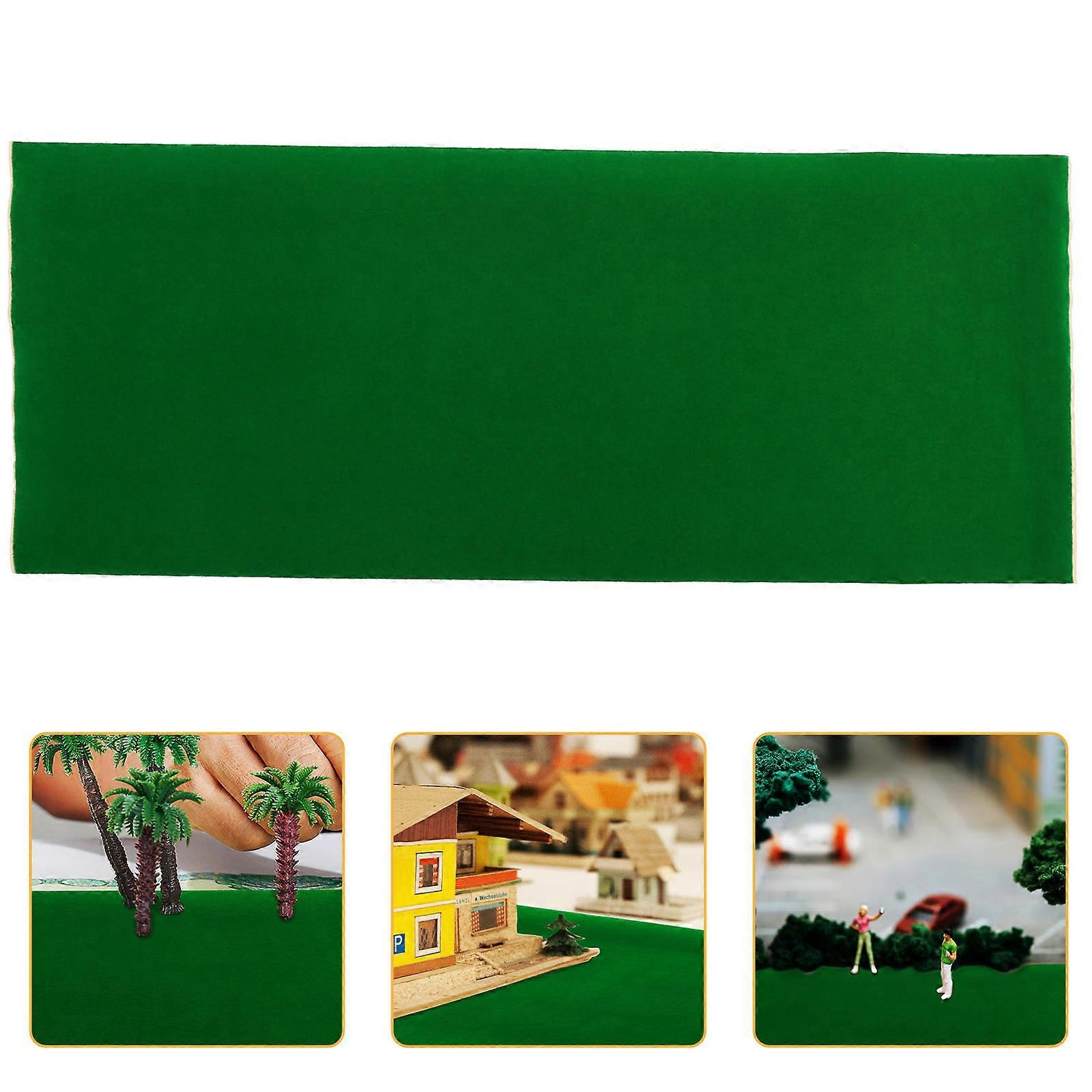 Artificial Turf for Decor Realistic Landscape Design DIY Grass Lawn Props One Sheet