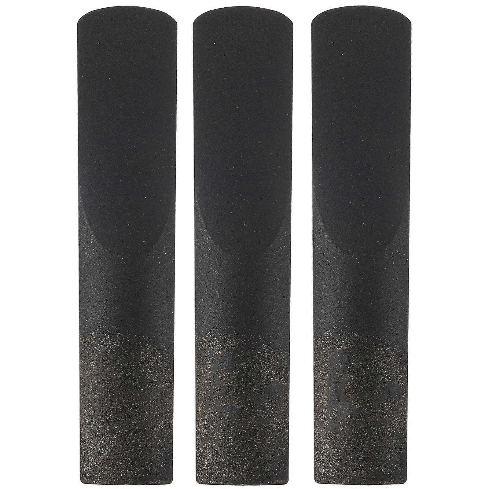 Resin Clarinet Reeds for Professional Use Durable and Comfortable 3 Pieces