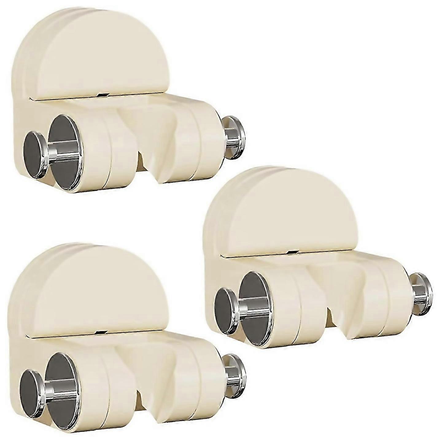 For 3pcs Suction Cup Shower Holdershower Head Holder Wall Mountc