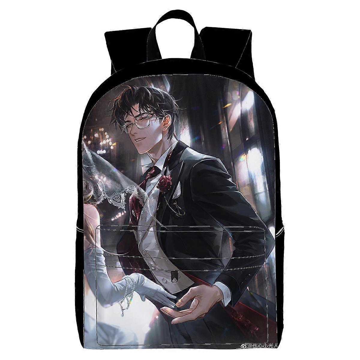 Backpack, with Multiple Organizational Compartments, Fits 15.6 Inch Notebook, for Travel, Teen, Business Work B1204