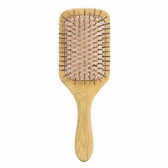 Lightweight Wooden Air Cushion Hair Brush with Massage Function for Home Use