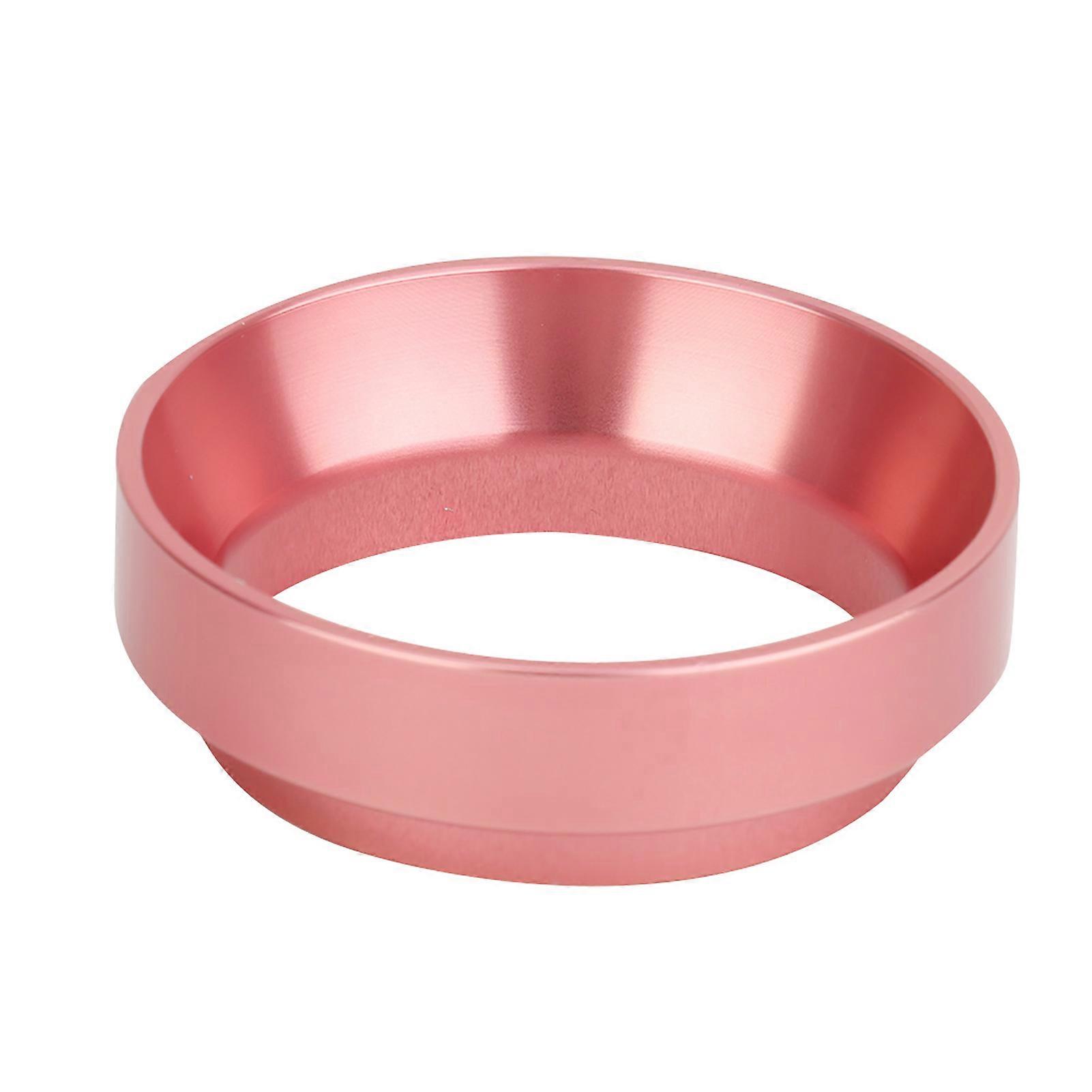 Universal 58mm Aluminum Coffee Dosing Funnel Replacement, Coffee Maker Accessory (Rose Gold)