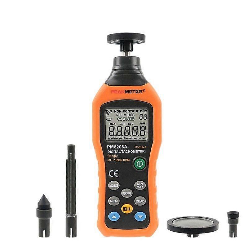 PM6208A   tachometer rpm meter rotation speed 50-19999rpm test