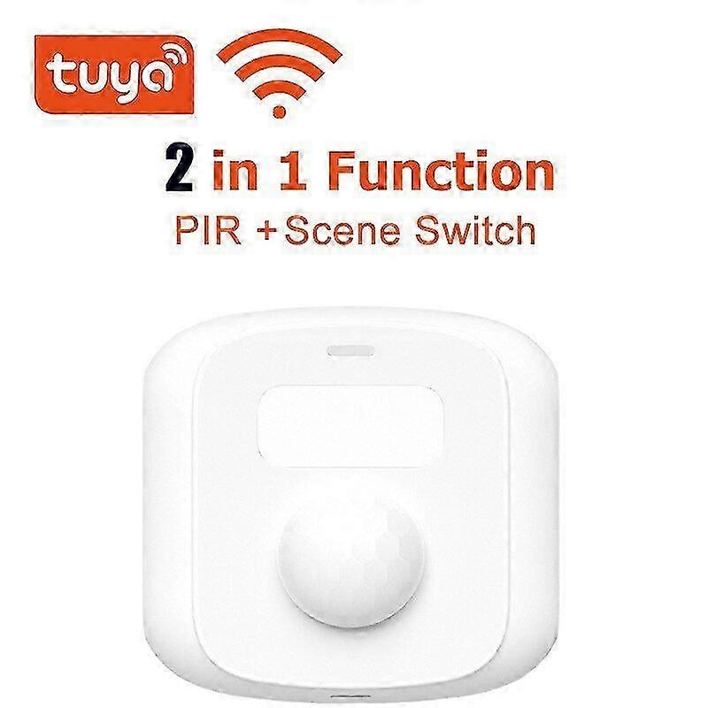 Tuya WiFi Zigbee Human Motion Sensor Smart Home PIR Motion Sensor Detector With Light