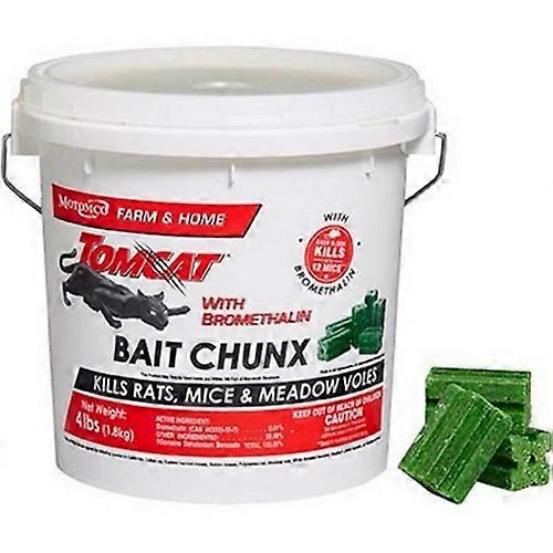 Tomcat Tomcat W/Bromethalin Bait Chunx Pail, 4 Lbs