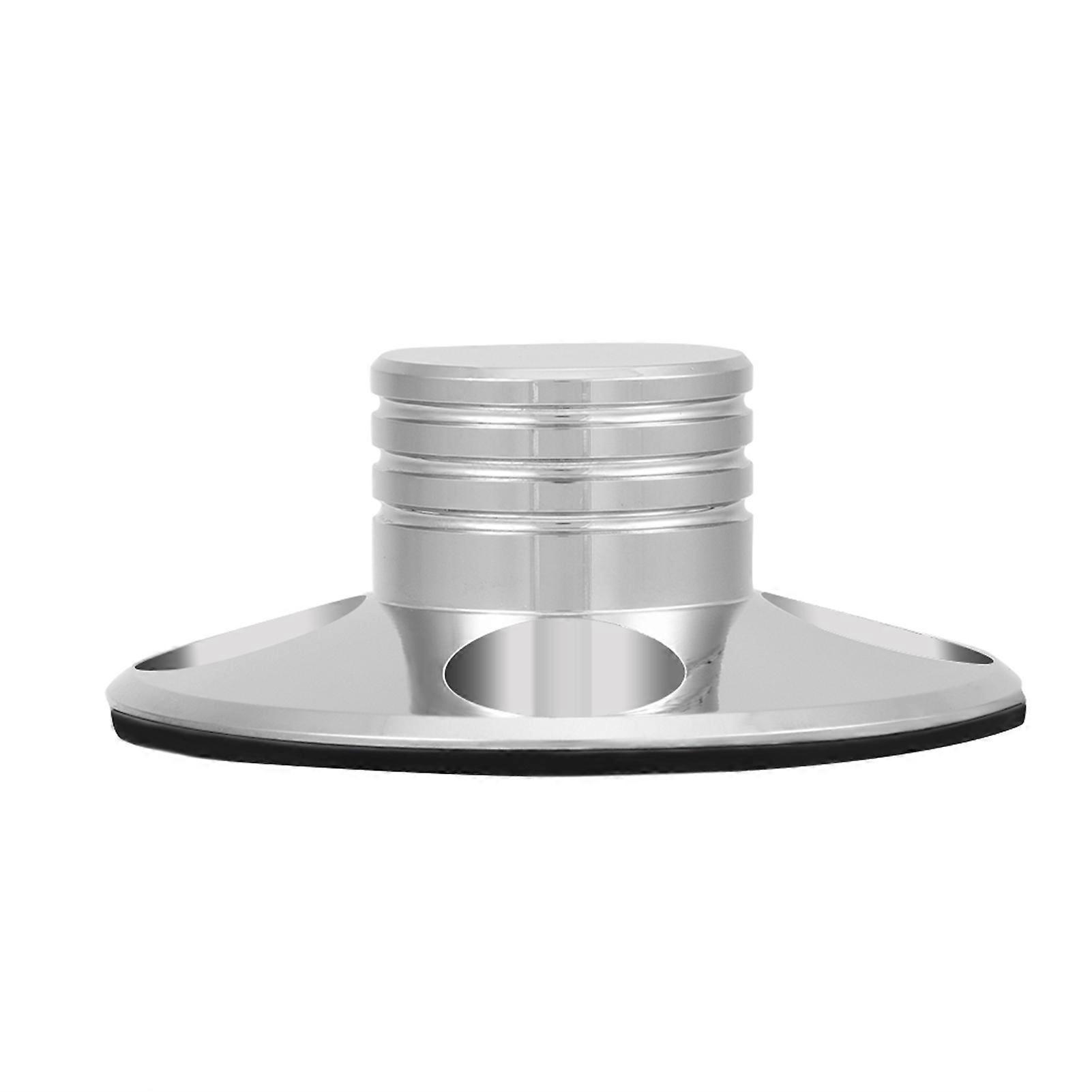 Audio Turntable Metal Disc Stabilizer LP Vinyl Record Clamp