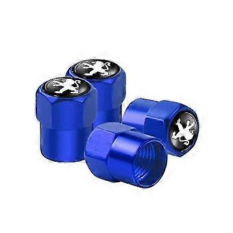 4pcs Car Styling Tire Valve Caps For Peugeot 308 208 3008 508 307 407 Car Accessories-