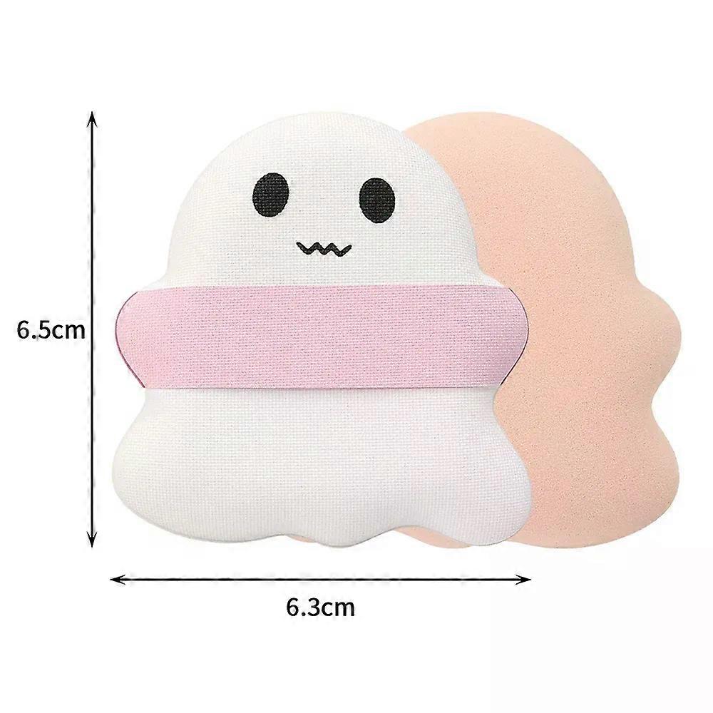 Vinger Make-up Puff Mini Make-up Vinger Spons Leuke Spookvormige Blender Poeder Puff Luchtkussen Blush Puff voor Foundation Poeder