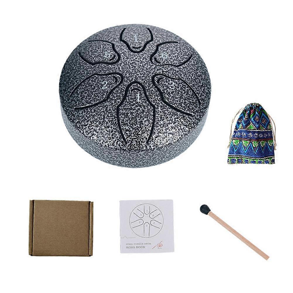 Ethereal Drum – Mini Steel Tongue Drum for Healing Sound