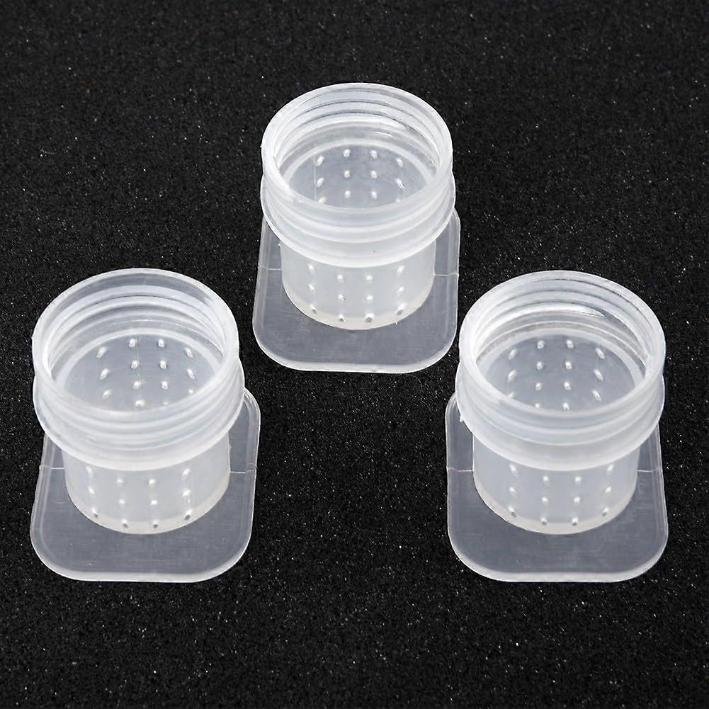 Bee Feeding Equipment 3-Piece Plastic Drinkers For Safe Bee Hydration Beekeeping Waterer Kit