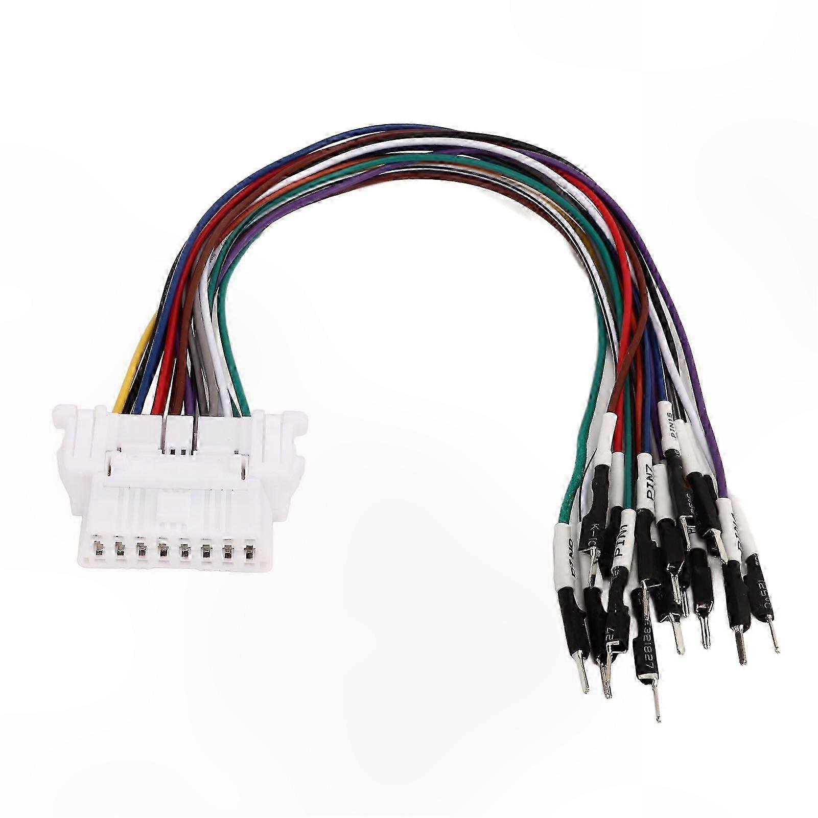 OBD2 Diagnostic Jumper Cable Adapter for Code Removal - 16 Pin Connection Tool
