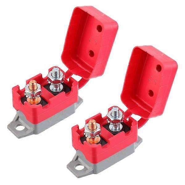 40A Automatic Reset Circuit Breaker 12V - 24V with Protection and Bolts for Battery Charger
