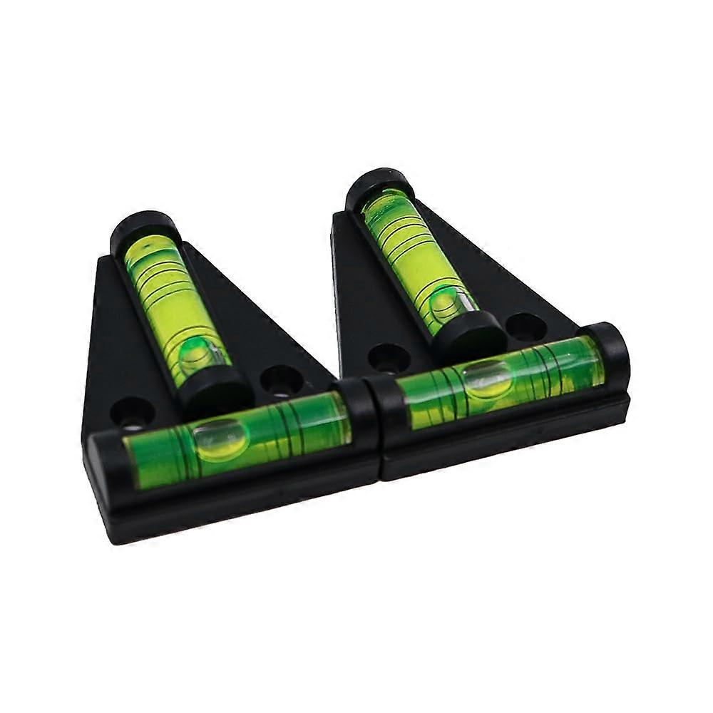 Spirit Level T Type Triangle Level For Caravan Trailer Motor Home Black
