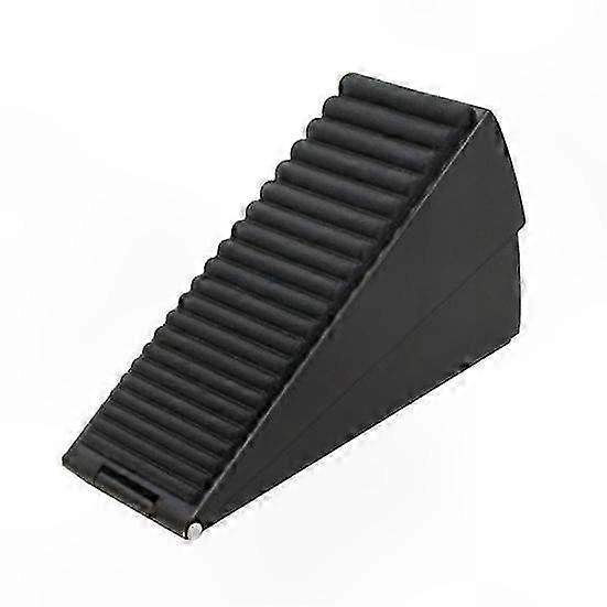 Heavy-Duty Non-Slip Door Stop Wedge with Spring Mechanism, Anti-Collision and Wear-Resistant Design for Large Doors