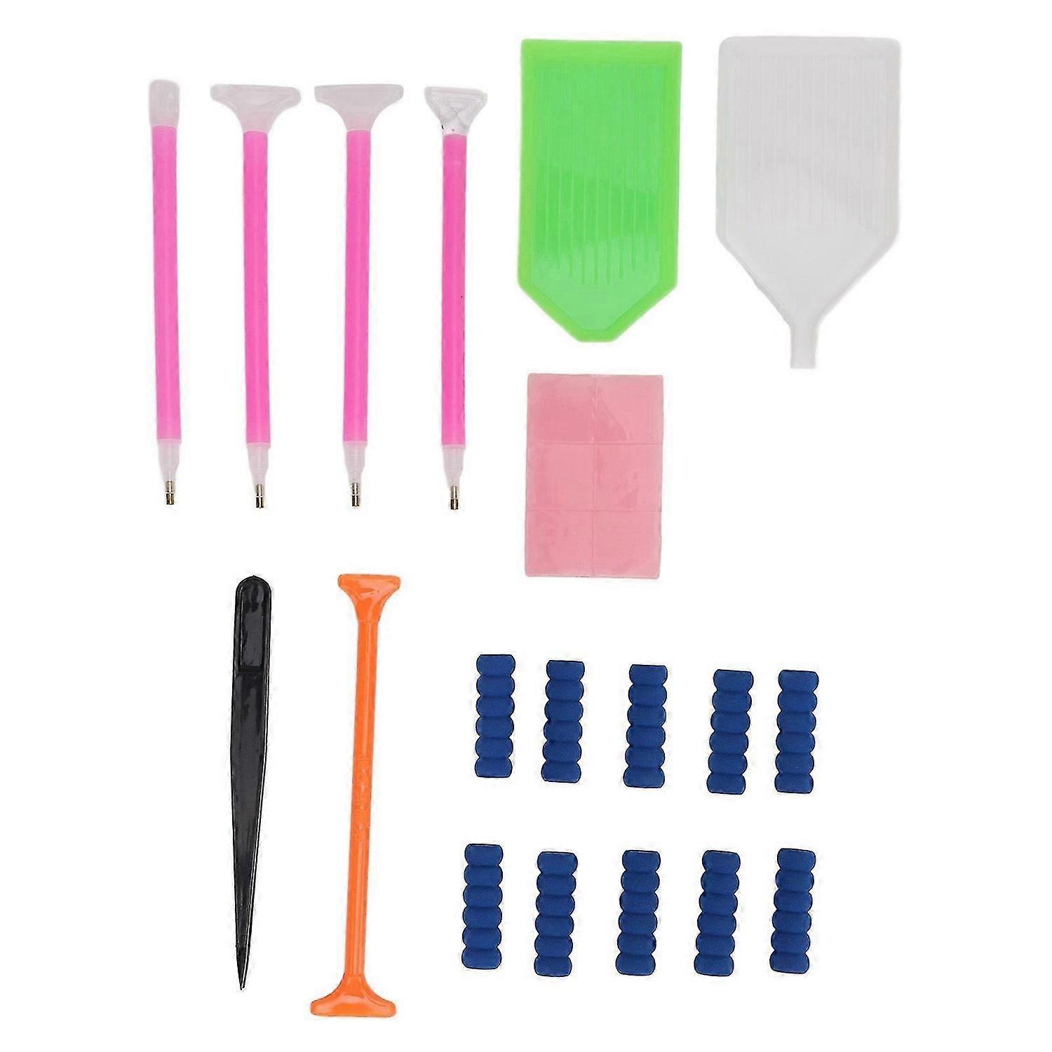 2025 Latest Model 19PCS Diamond Painting Tool Set Increase Efficiency Rhinesto...