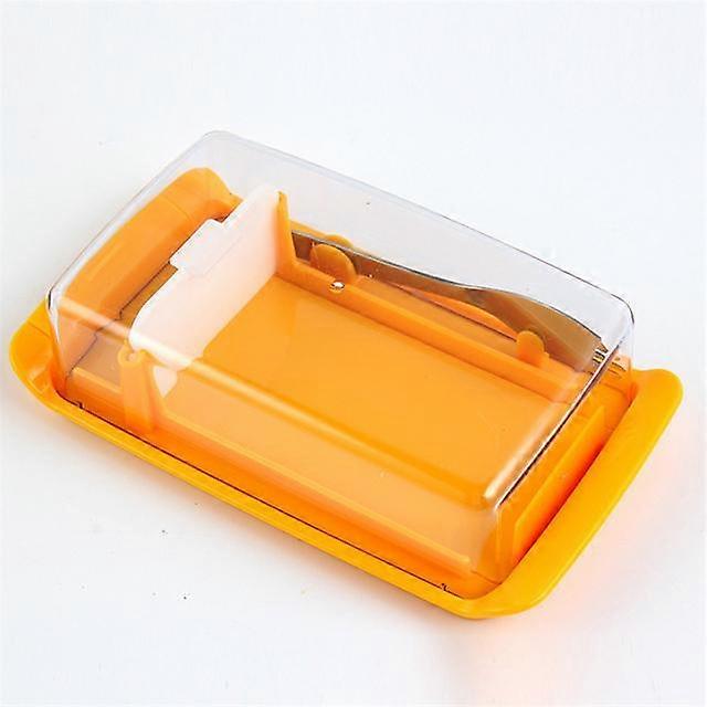 Butter Dish With Lid Container Cheese Server Sealing Storage Keeper Tray Kitchen Dinnerware