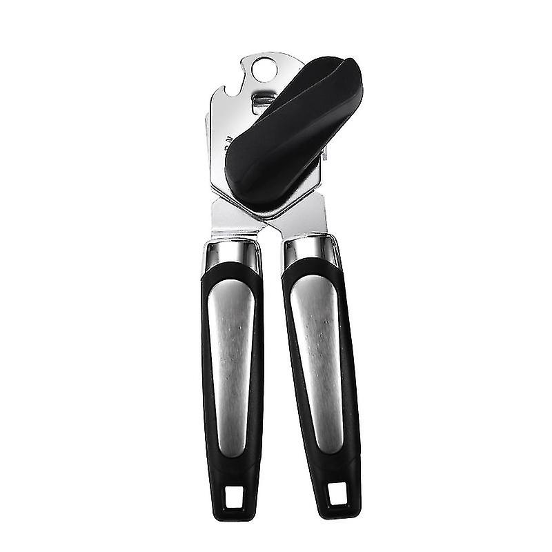 Classic Multifunction Can Opener, Black, One Size