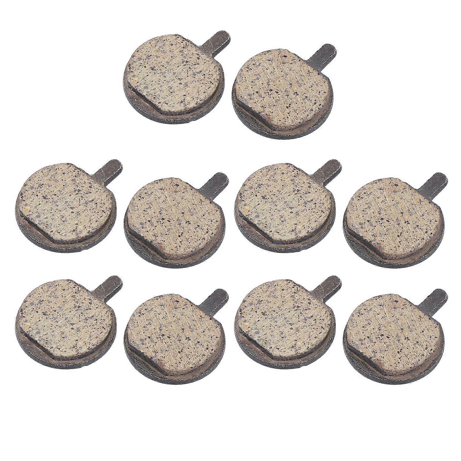 5Pairs Disc Brake Pads Replacement SemiMetallic Resin Parts for Bicycle Mountain Bike